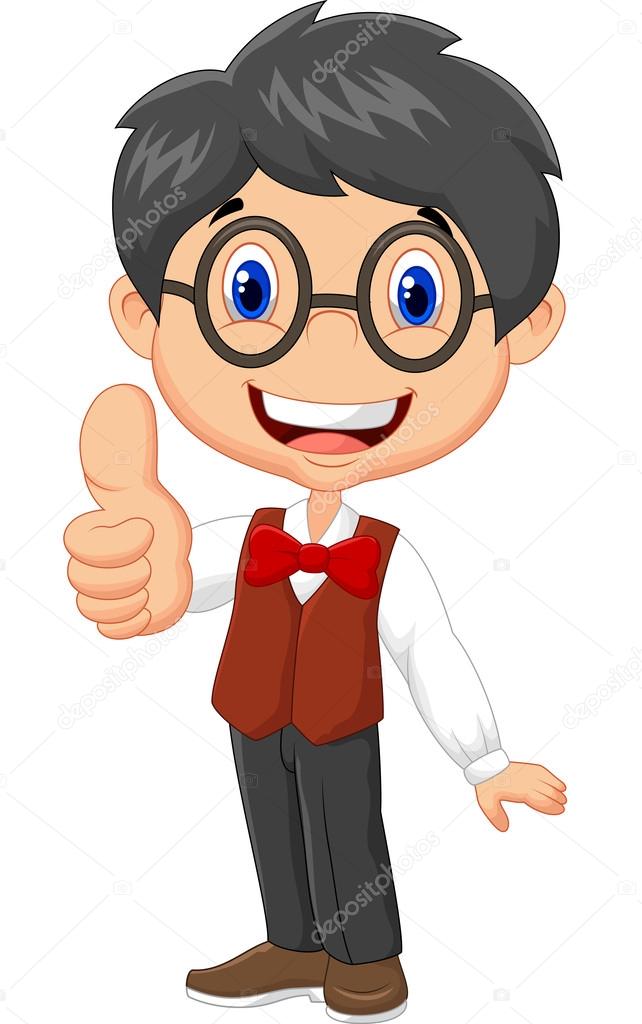 depositphotos 49600417 stock illustration cartoon boy giving thumb up